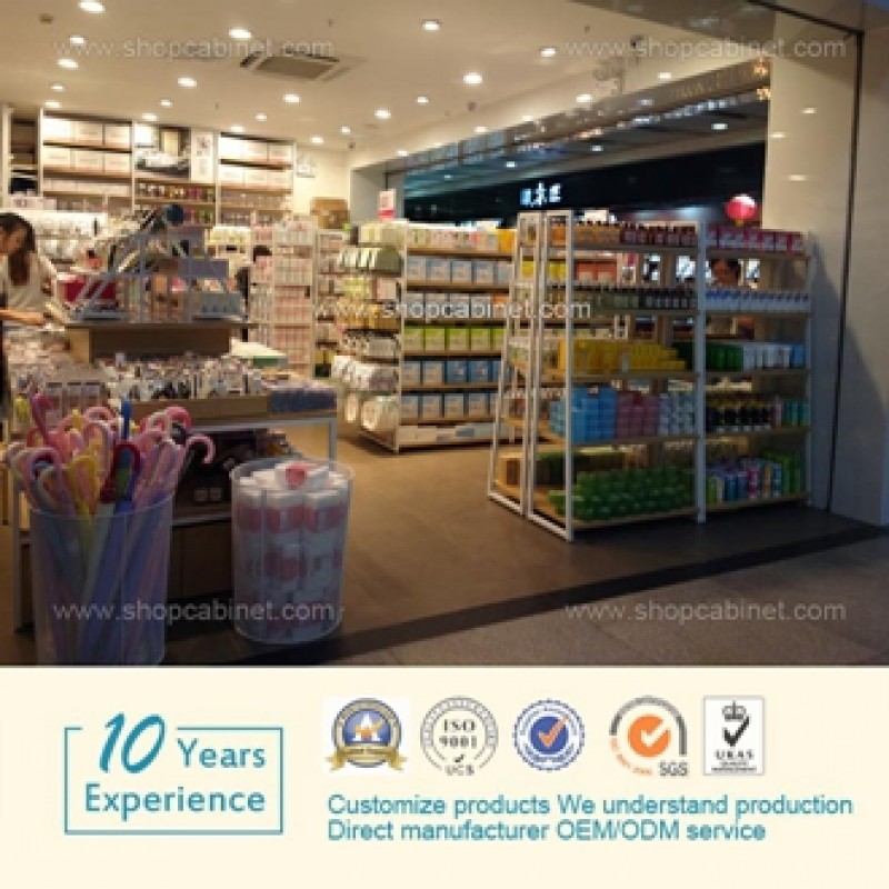 金属架-木柜展示柜-展示架
