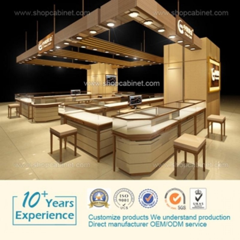 珠宝展示柜-首饰展示柜-LED珠宝展柜-珠宝展架1