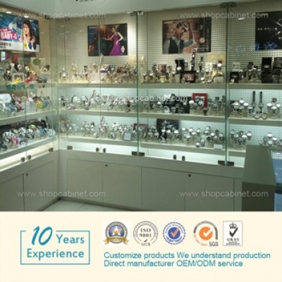 手表展柜-手表展架-玻璃手表展示柜3