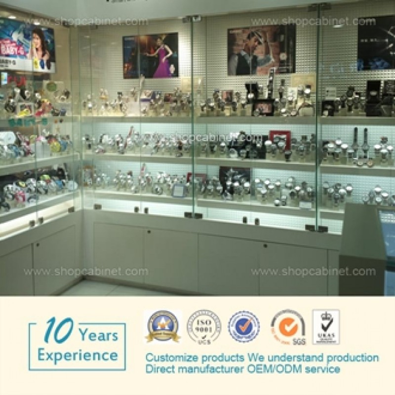 手表展柜-手表展架-玻璃手表展示柜3